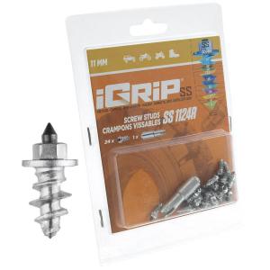 iGrip Skruvdubb (SS-R) 11mm (kängor/väldigt halt underlag)