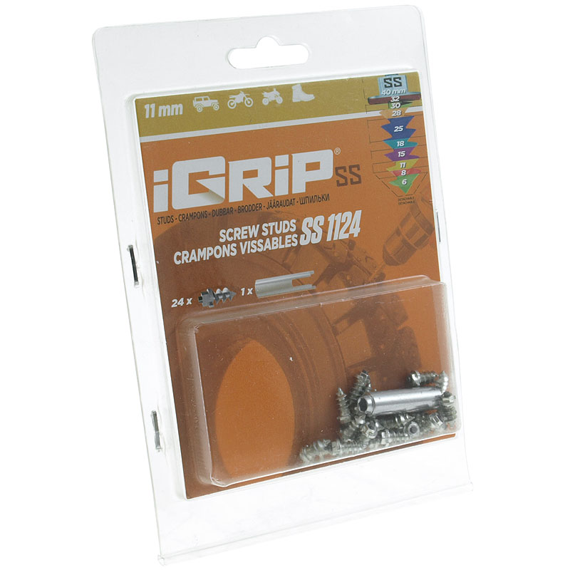 iGrip Skruvdubb (SS) 11mm (kängor med grövre sula)