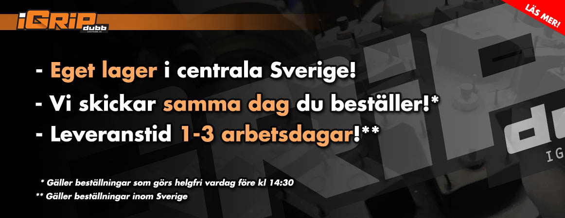 iGripdubb.se Skruvdubb för alla fordon och skor | iGripdubb iGripdubb.se Skruvdubb för alla fordon och skor | iGripdubb